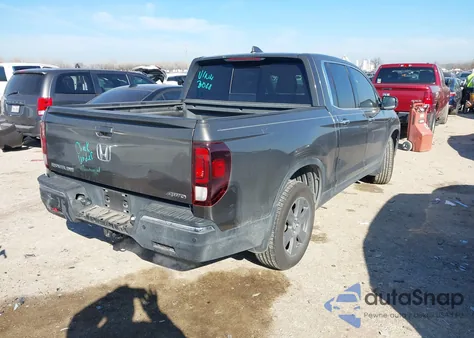 2020 Honda Ridgeline Rtl из США, поврежденный, VIN 5FPYK3F72LB011694